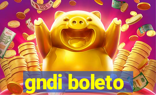 gndi boleto